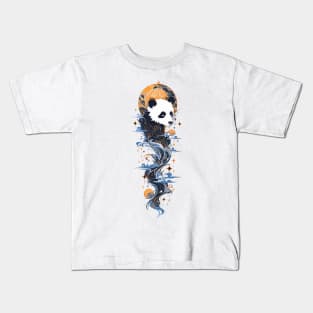 A panda spirit watercolor Kids T-Shirt